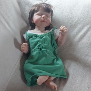 Green Dress Baby Doll